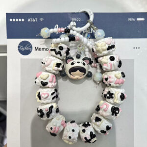 Phone Chain-LL01 Skull Panda
