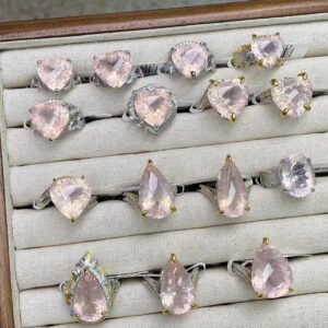 Rose Quartz Ring